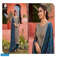 TAARA BY KALARANG JAM SILK COTTON FANCY DRESS MATERIALS