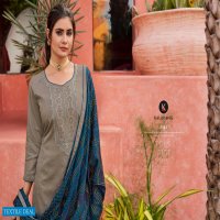 TAARA BY KALARANG JAM SILK COTTON FANCY DRESS MATERIALS