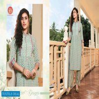 SBS Alisha Vol-2 Wholesale Muslin Fabrics Kurti With Pants