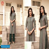 SBS Alisha Vol-2 Wholesale Muslin Fabrics Kurti With Pants
