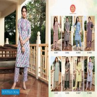 SBS Alisha Vol-2 Wholesale Muslin Fabrics Kurti With Pants