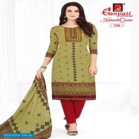 Ganpati Karachi Queen Vol-3 Wholesale Pure Cotton Printed Dress