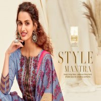 LEELA SHREYA COTTON SATIN SIMPLE LADIES SUITS