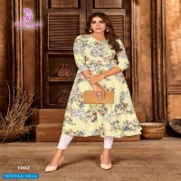 POONAM CRUSH FLOWER GOWN PATTERN
