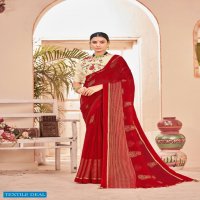 5D Manorama Wholesale Pure Chiffon Indian Sarees
