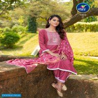 Vitara Berlin Wholesale Full Stitched Three Piece Salwar Suits
