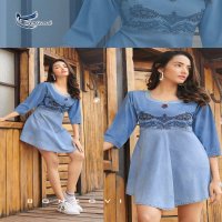 SERIEMA KUMB WONDER COTTON DENIM STYLISH LOOK FUNKY LOOK TOP CATALOG