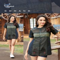 SERIEMA KUMB WONDER COTTON DENIM STYLISH LOOK FUNKY LOOK TOP CATALOG