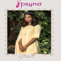 PSYNA PETALS READYMADE 3PCS TOP BOTTOM WITH DUPATTA