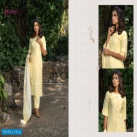PSYNA PETALS READYMADE 3PCS TOP BOTTOM WITH DUPATTA