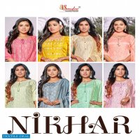 Smylee Nikhar Wholesale Designer Kurti With Pant And Dupattas