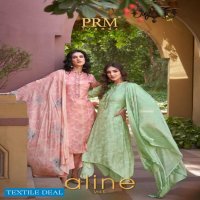 PRM Aline Vol-5 Wholesale Pure Lawn Cotton Salwar Suits