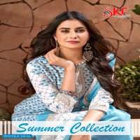SKT Summer Collection Wholesale Pure Cotton Dress Material