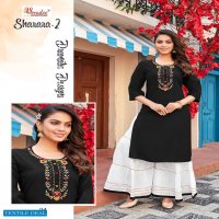 Smylee Sharara vol-2 Wholesale Kurti With Sharara Catalogs