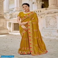 YNF Bindugiri Silk Wholesale Vichitra Silk Indian Sarees