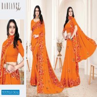 Manaspuja Wipro Wholesale Weightless Printed Indian Sarees