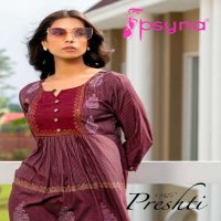 PSYNA PRESHTI VOL 2 COTTON DESIGNER WESTERN SHORT TOPS