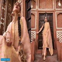 CINDRELLA GOLDAN WEAVE BANARASI SILK SALWAR KAMEEZ DESIGN