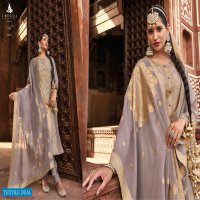CINDRELLA GOLDAN WEAVE BANARASI SILK SALWAR KAMEEZ DESIGN