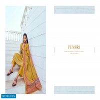 LT Nitya Pensri Wholesale Chinon Silk With Work Salwar Suits
