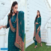 LT Nitya Pensri Wholesale Chinon Silk With Work Salwar Suits