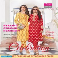 DIYA TRENDS CELEBRATION VOL 2 KURTI WITH PANT PAIR