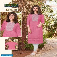 Hariyaali Kocktail Wholesale Reyon Schiffli Work Long Kurtis