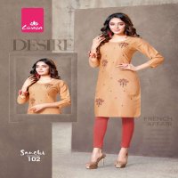 LIVASA SANCHI RAYON PRINT SIMPLE READYMADE KURTIS