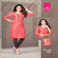 LIVASA SANCHI RAYON PRINT SIMPLE READYMADE KURTIS