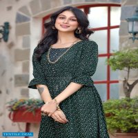 HIVA GLAMY FANCY RAYON KURTI