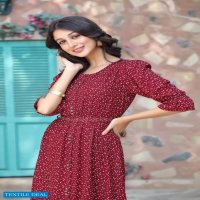 HIVA GLAMY FANCY RAYON KURTI