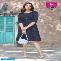 HIVA GLAMY FANCY RAYON KURTI