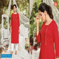 SBS Heer Wholesale Reyon Long Kurtis
