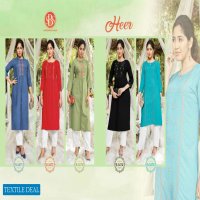 SBS Heer Wholesale Reyon Long Kurtis