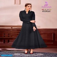 Poonam Kitkat Wholesale Anarkali Long Kurtis