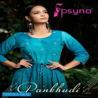 Psyna Pankhudi Vol-4 Wholesale Anarkali Long Kurtis