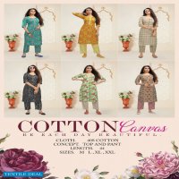 Fly Free Cotton Canvas Wholesale Fancy Long Kurtis