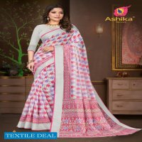 Ashika Sonali Wholesale Cotton Printed Sarees