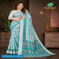 Ashika Sonali Wholesale Cotton Printed Sarees