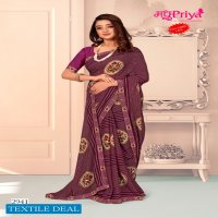 Madhupriya Gopala wholesale Reniyal With Diamond Work Sarees