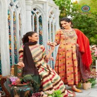 Aradhna Lehriya Vol-1 Wholesale Anarkali Kurti With Dupattas