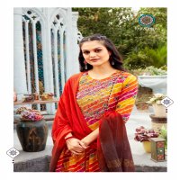Aradhna Lehriya Vol-1 Wholesale Anarkali Kurti With Dupattas