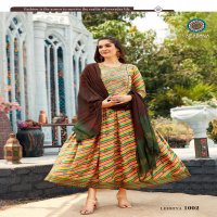 Aradhna Lehriya Vol-1 Wholesale Anarkali Kurti With Dupattas
