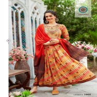 Aradhna Lehriya Vol-1 Wholesale Anarkali Kurti With Dupattas