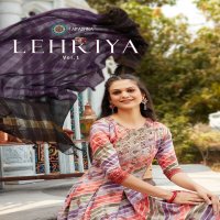 Aradhna Lehriya Vol-1 Wholesale Anarkali Kurti With Dupattas