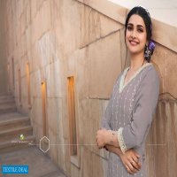 Vinay Tumbaa Summer Cool Wholesale Chanderi Cotton Kurti With Pants
