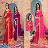 Madhupriya Rasbhari Vol-4 Wholesale Pure Vichitra Dyed Sarees