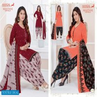 Mangal Shree Mastani Patiyala Vol-13 Wholesale Cotton Printed Dress