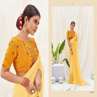 5D PRESENT CHANDNI CHIFFON FANCY SAREE SUPPLIER