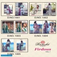 Ramsha Firdous Vol-1 Wholesale Pakistani Concdept Dress